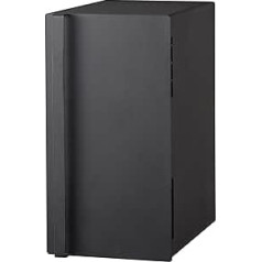 Yamazaki Tower 5681 Bread Bin Vertical Black Steel Minimalist Design