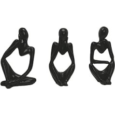 Moaobooh Resin Abstract Statue Thinker Ornaments Art Sculpture and Figures Modern Decoration Modern for Living Room