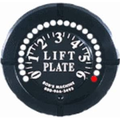 Bob's Machine 110-301000 Action Lift Plate LED Gauge - Black