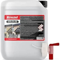Brestol Algae Remover Mushroom Remover 25 Litres Concentrate + Outlet Tap 61 mm - Green Layer Remover Moss Remover Algicide Algenex Green Plant Remover