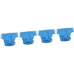 Mobestech 4 Stück Windeln für Erwachsene ältere Stoffwindel pañales de tela Urinhose für Erwachsene waschbare Urinwindel Inkontinenz windel einstellbar Stoffwindeln reisen