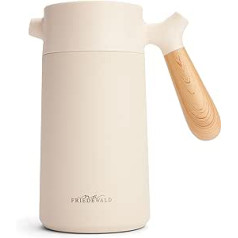 na Friedewald French Press | Coffee Maker | French Coffee Press | Coffee Press | 950 ml Thermal Coffee Maker | Double-Walled Insulated | Stainless Steel | 8H Thermal Effect