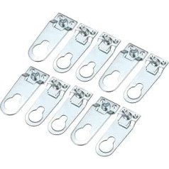 uxcell a16062900ux0478 40 mm x 15 mm Metall Bilderrahmen aufhängen Klammern Haken Kleiderbügel de