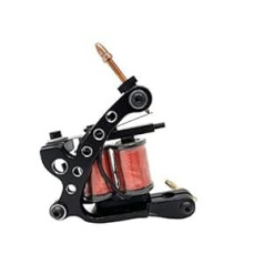 ‎Tattoo [Inkgrafix] Piercing INKgrafiX® IG-71 Tattoo Machine Black Coil Machine Germany Studio Quality IG55422