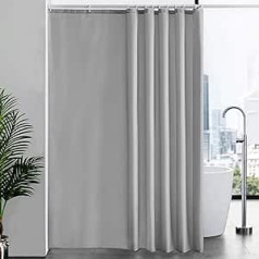 Furlinic Shower Curtain, Bathroom Curtain For The Bathtub, Textile Bath Curtain