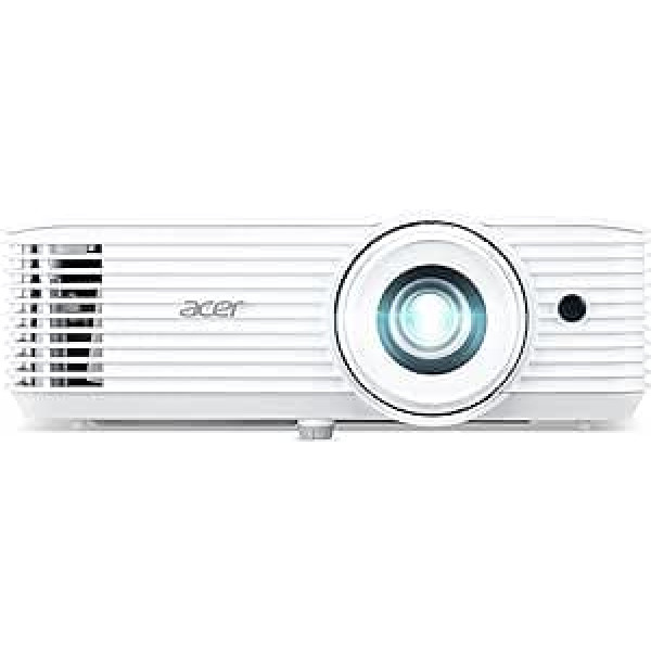 Acer H6816ATV DLP Projector (4K UHD (3,840 x 2,160 Pixels) 4,000 ANSI Lumens, 10,000:1 Contrast, 3D, Keystone, 1x 10 Watt Speaker, HDMI (HDCP)) White, Home Cinema