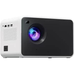 Mini Projector, Video Projector Supports HD 1080P, Small Portable Projector