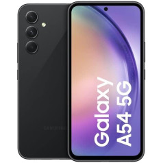 Samsung A546B Galaxy A54 5G Unlocked 128GB (Awesome Graphite) without Simlock, No Branding