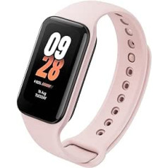 Xiaomi Smart Band 8 Active, 1.47 Inch LCD Display, More Than 50 Sports Modes, Health Monitor, More Than 100, Pink