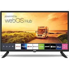 Cello 24 Inch Smart Camping Travel TV 12 Volt TV Triple Tuner Bluetooth. Disney+ Netflix, Apple TV+ Prime Video Paramount+ Caravans HGVS Boats Model 2023