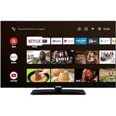 TELEFUNKEN D43F750X2CW 43 Inch TV/Android Smart TV (Full HD, HDR, Triple Tuner, Bluetooth)