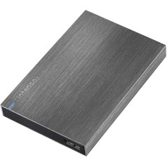 Intenso 6028680 Memory Board Portable Hard Drive 2TB Portable External Hard Drive 2TB - 2.5 Inches 5400rpm 8MB Cache USB 3 Anthracite
