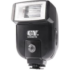 Hersmay CY-20 Universal Flash Speedlite for Camera Flash Electronic with Sync Connection for Nikon/Canon/Panasonic/Olympus/Pentax Digital DSLR Camera Flash Light