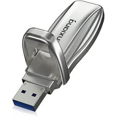 fanxiang FF511 USB 3.2 SSD Stick, 512GB Solid State Flash Drive, High Speed up to 550MB/s Extreme Faster, for Laptops, Game Consoles and Car Audio Systems, Plug and Stay