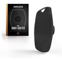 Manscaped ™ The Body Buffer Premium Silicone Scrubber to Nourish, Cleanse and Exfoliate Your Skin - Foaming Bristles with Ergonomic Non-Slip Grip, Easy to Clean