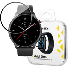 Hibrīds aizsargstikls priekš Xiaomi Amazfit GTR 2E melns