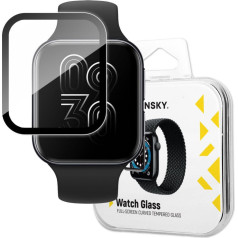 Hibrīds aizsargstikls priekš Oppo Watch 41mm melns