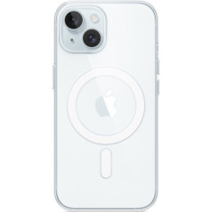 Apple Oriģināls caurspīdīgs silikona maciņš priekš iPhone 15 Apple Clear Case