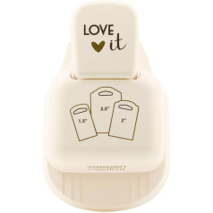 Vaessen Creative Love It 3 in 1 Label Punch