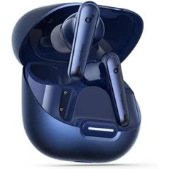 soundcore by Anker Liberty 4 NC Bluetooth Headphones with Noise Cancelling, 98.5% Noise Cancelling, Adaptive Noise Cancelling for Ears and Environment, Hi-Res Sound, 50H Playback (Blue)