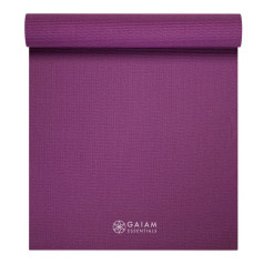 Gaiam Essentials Yoga Mat 6 mm ar siksniņu 63313 / N/A