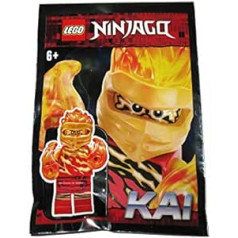 Lego Ninjago Kai FS Spinjitzu Slam Minifigure Foil Pack # 7 with 2 Power Blasts New for 2020