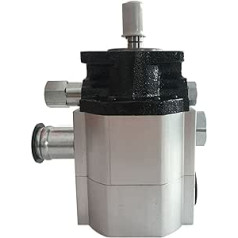 DOLUNTO CB-8.8+3.6 Hydraulic Log Splitter Pump, Hydraulic Gear Pump for Screw Log Splitter 3600rpm 11gpm 1/2NPT