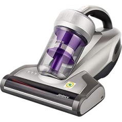 Jimmy JV35 Anti-Mite Vacuum Cleaner with UV-C Light 14 Kpa Strong Suction Mattress Cleaner Handheld Vacuum Cleaner 700 W Powerful 5S Quick Heating Dust Collector incl. HEPA filter.