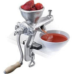 Westmark juice and berry press, with screw clamp for table mounting, steel, Starke Else, silver, 97482260+K2