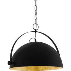 EGLO COVALEDA light, wood, 60 W, black, brass, gold