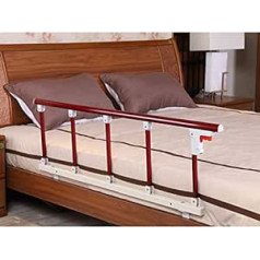 WCX Portable Bed Rail for Seniors Adults Children Folding Hospital Night Grab Bar Bumper Handicap Medical Aid Devices 120x40cm
