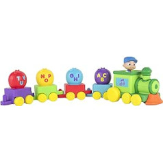CoComelon CMW0337 Sing Along Letter Train with Music and Exclusive JJ Toy Figure, Official German Language Version