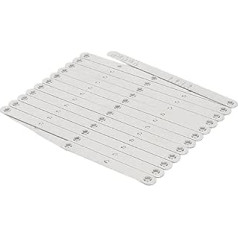 Aluminium-Erweiterungs-Nählehre, Präzisions-Teiler-Lineal, Qualitätsstanze, Gleiche Knopfführung, Unvergleichliche Messung der Längenposition, Wesentliches Teilen