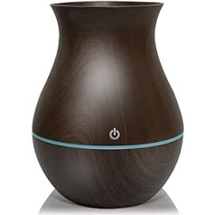 Essential Oil Diffuser Room Fragrance Humidifier 130ml Ambient Diffuser Household Diffuser Essential Oil Diffuser Aroma Diffuser 7 LED Colors