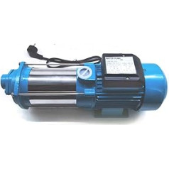 Garden Pump Centrifugal Pump with Stainless Steel Impeller Housing and Stainless Steel Axle with Dry Run Protection Power: 1300 W Maximum Delivery Height: 98 m Max. Pressure: 9.8 Bar Max. Flow Rate: 5400 l/h