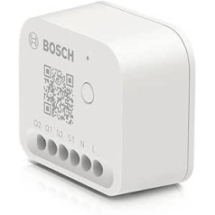 Bosch Smart Home Light / Roller Shutter Control II for Lighting Control Roller Shutters/Blinds/Awnings Compatible with Amazon Alexa, Google Assistant and Apple HomeKit