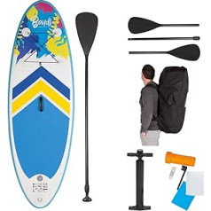 John 52500 Bondi Aquatic Children's SUP Board Set Stand Up Paddling Multi-Coloured