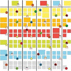 2DOBOARD Kanban Board Set