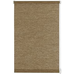 Gardinia Easyfix 30709 Window Roller Blind Plain 100 cm x 150 cm Nougat