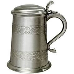 Wentworth Pewter - Medieval Antique Finish Pewter 1 Pint Tankard