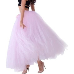Tutu Women's Maxi: Brown Long for Carnival Party Evening Dresses Skirt Black White Maxi Pink Fancy Dress Costumes Ballet Dress Carnival Glitter Sequins Adult Tulle Skirt Tutu