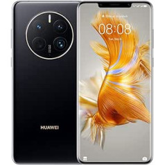 HUAWEI Mate 50 Pro, Ultra Aperture XMAGE Camera, 8GB + 256GB, 66W HUAWEI SuperCharge, 4700mAh High Performance Battery, Black, German Version