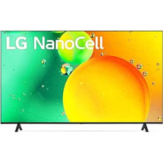 LG 75NANO756QA TV 189 cm (75 Inch) NanoCell TV (Active HDR, 60 Hz, Smart TV) [Model Year 2022]