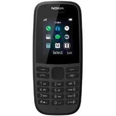 Nokia 105-2019 Dual SIM Black (TA-1174) [UK Version]