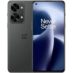 OnePlus Nord 2T 5G - 12GB RAM 256GB SIM-Free Smartphone with 50MP AI Triple Camera and 80W Supervooc Fast Charge - Grey Shadow