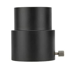 Telescopic Extension Tube, 2 Inch Heavy Duty Telescopic Eyepiece, 40 mm Extension Tube, M48 Thread Adapter, 5 cm for 2 Inch Telescope Focusing Device, Black