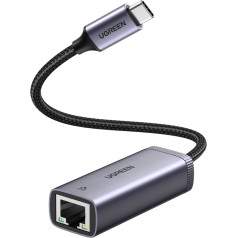 Ārējā USB Type C - RJ45 1Gbps tīkla karte