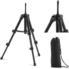 Statīva statīvs kameras šķērslīniju lāzeram 25-40,5 cm 1/4'' vītne