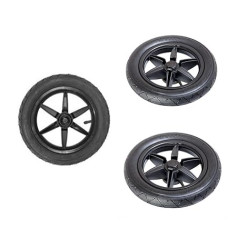 Pneumatic Wheels 12 Inch Wheels Set for Mountain Buggy Urban Jungle 3, One 3 (2015 Onwards)