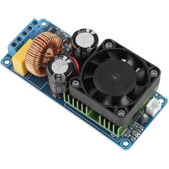 ASHATA IRS2092S Digital Audio Stereo Amplifier Mono Channel Digital Amplifier Class D HiFi Power Board 500 W Digital Audio Amplifier Stereo Board Module